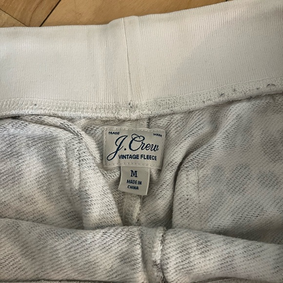 J. Crew Black and White Leopard Print Joggers - Picture 2 of 5